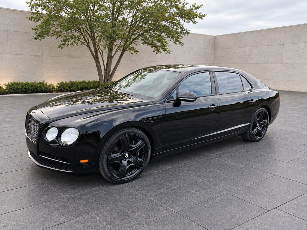 Black Bentley exterior